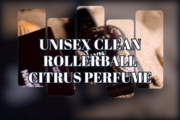 unisex clean rollerball citrus perfume